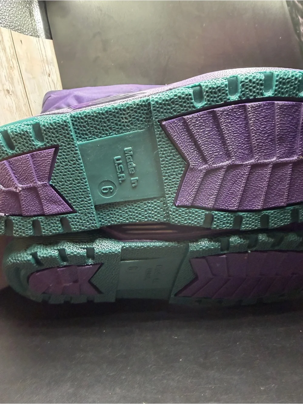 LaCrosse Purple Therminator Rain Boots